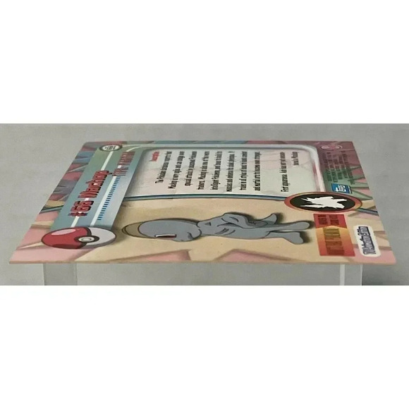 Pokemon Card Machop #66 TOPPS Series 1 NM 1999 Non-Holo TV Animation Edition - Picture 9 of 14